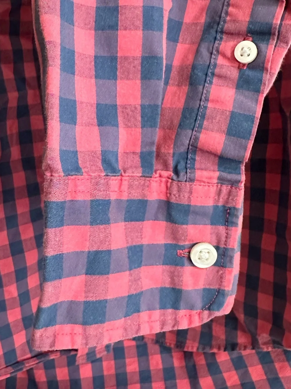 J.Crew Men Performance Slim Untucked Button Up Shirt Shirt Medium Plaid